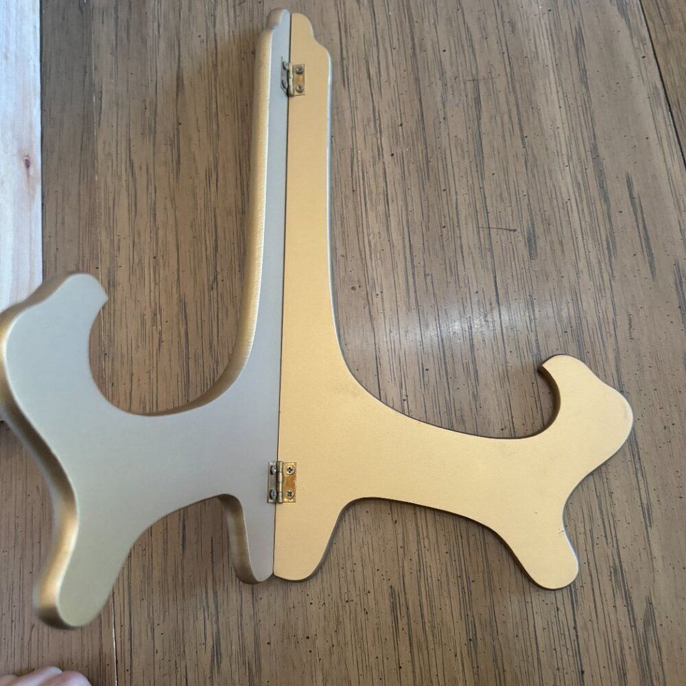 Wooden Stands Display Plate Holder Easels‎
